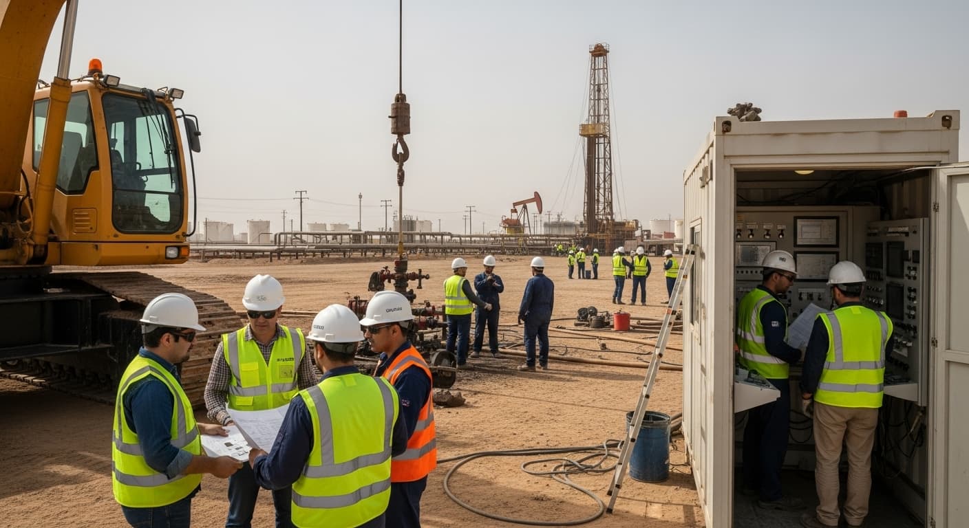 Solar-Powered Flow Meter Skids